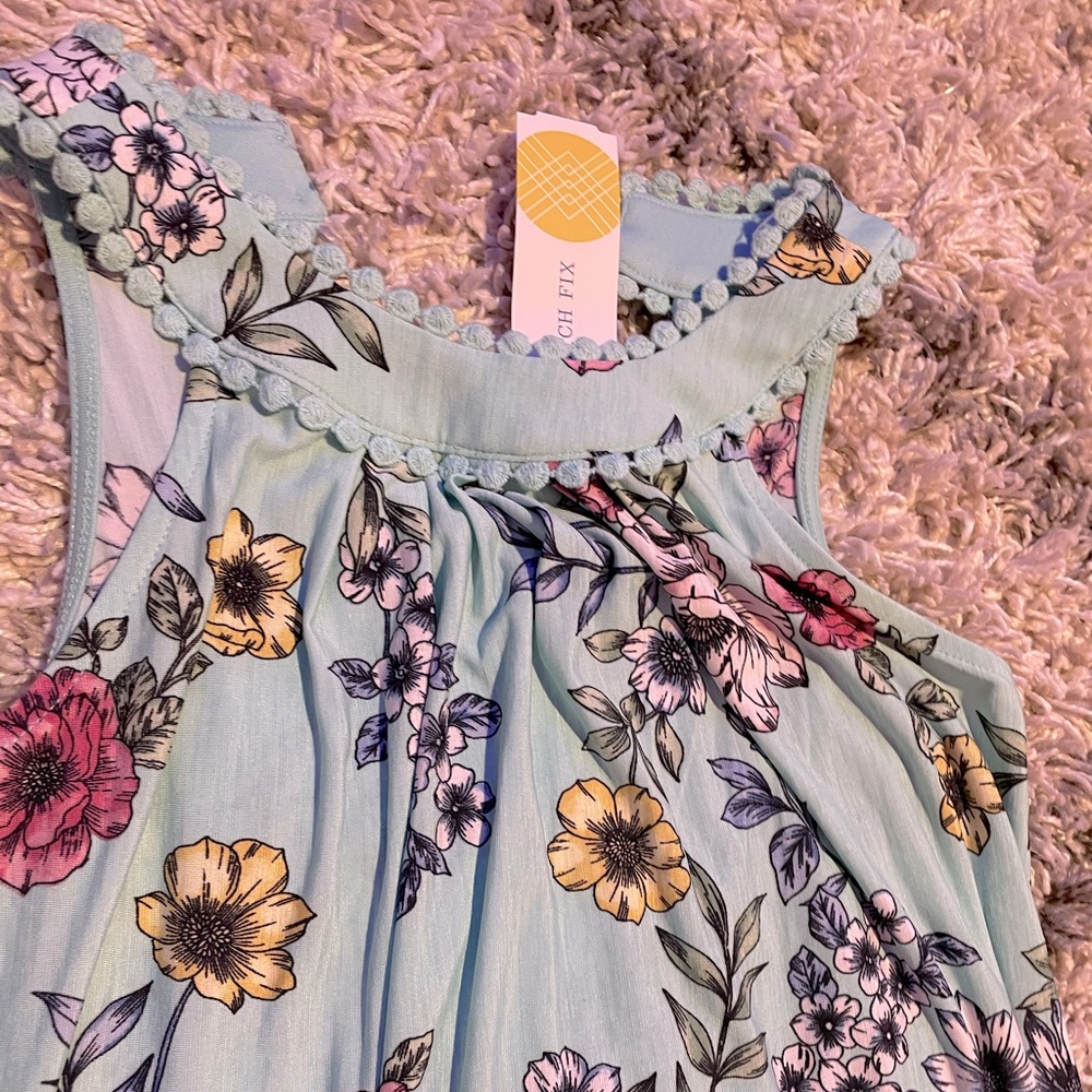 Cute dress with flowers